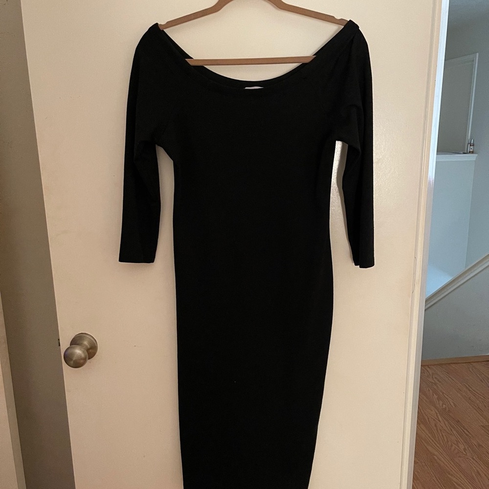 Zara Black Date Night Dress